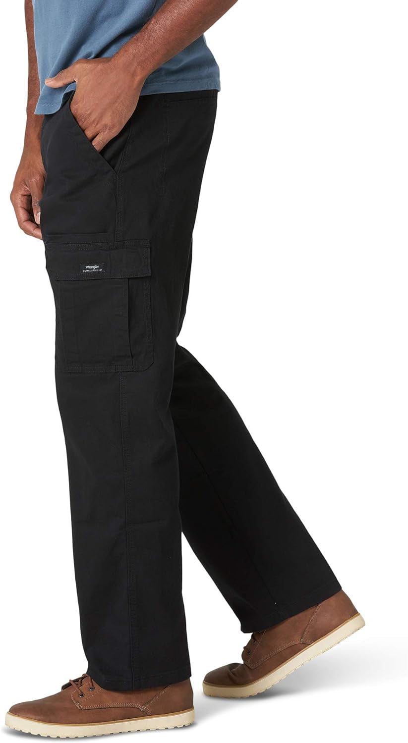Mens Relaxed Fit Stretch Cargo Pant